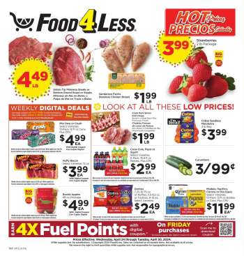 thumbnail - Food 4 Less Ad - California Weekly Ad