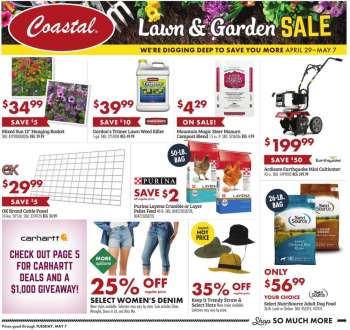 thumbnail - Coastal Farm & Ranch Ad - Lawn and Garden Sale