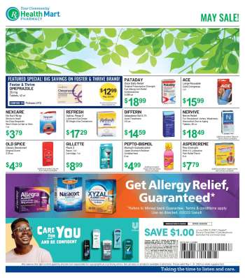 thumbnail - Health Mart Ad - May Sale