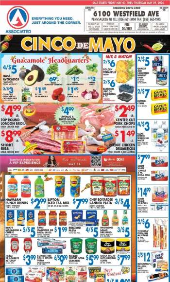 thumbnail - Associated Supermarkets Ad - Weekly Ad