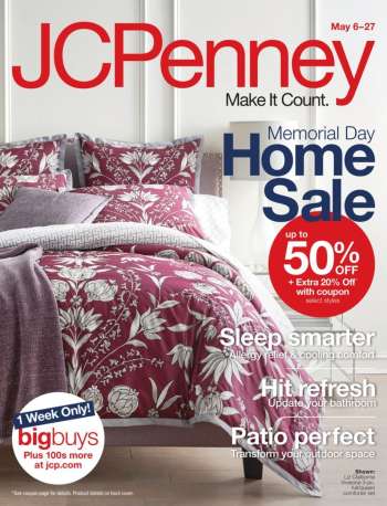 thumbnail - JCPenney Ad - Memorial Day Home Sale